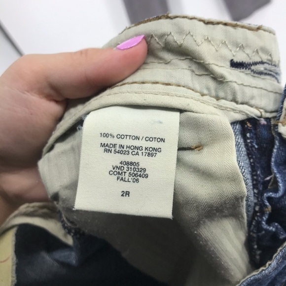 Gap 1969 Limited Edition 100% Cotton Jeans Size 2 - Picture 7 of 9